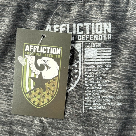 Affliction Men's Short Sleeve Skull Graphic T-shirt- Size: L/XL/3XL - NWT - Picture 11 of 11